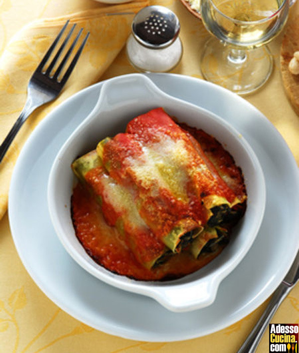 Cannelloni con la ricotta