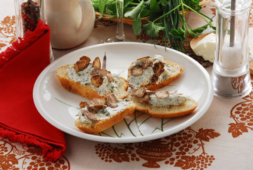 Crostini di tartufi