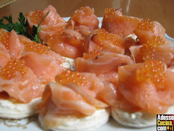 Pancarré al salmone - Ricetta