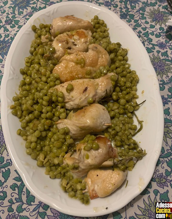 Involtini di pollo ripieni di speck e formaggio