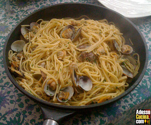 Spaghetti con le vongole