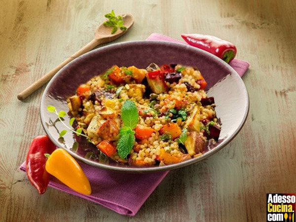 Cous cous di pollo e  verdure piccante