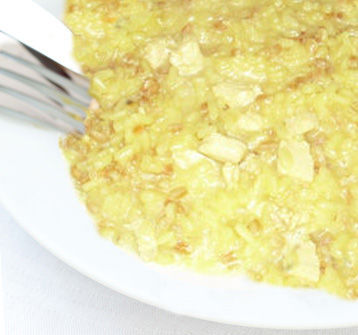 Risotto al petto di pollo