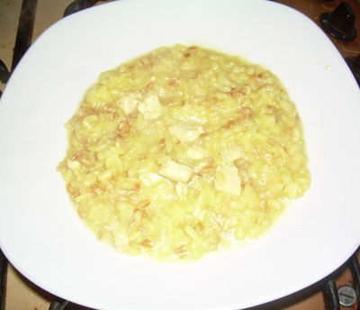 Risotto al petto di pollo