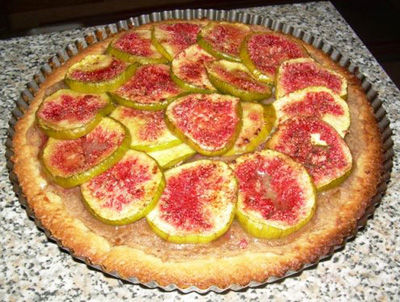 Crostata di fichi freschi