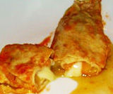 Cannelloni di crepes ai peperoni