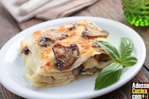 Lasagne ai funghi porcini