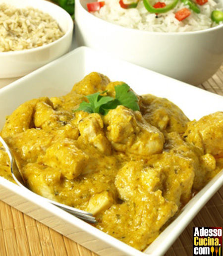 Pollo al curry e mele - Ricetta