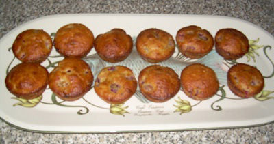 Muffin al cioccolato bianco e lamponi - Ricetta