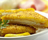 Mozzarella in carrozza con prosciutto