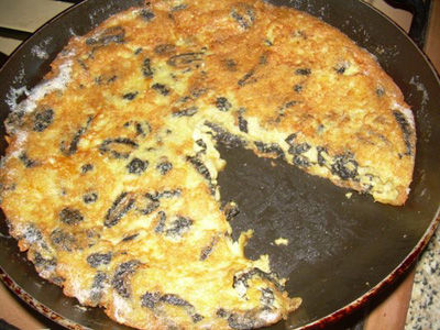 Frittata di spugnole