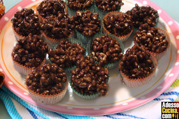 Biscotti al riso soffiato per celiaci