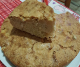 Torta di mele con farina d'avena e cannella