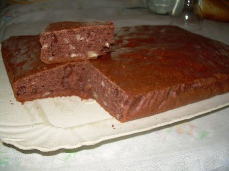 Torta di castagne e cacao