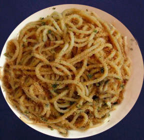 Spaghetti alla carrettiera vegetariana