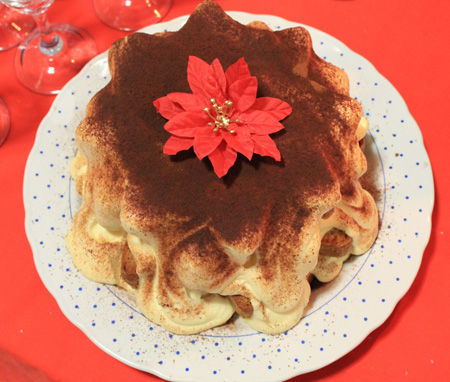 Pandoro alla crema di mascarpone