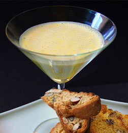 Crema di zabaglione al Vin Santo