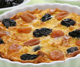 Clafoutis alle prugne secche