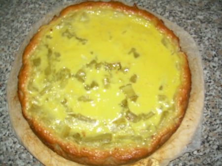 Crostata al rabarbaro