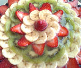 Crostata con crema pasticcera e frutta fresca