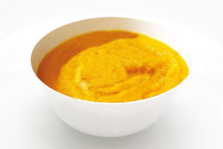 Crema di cipolle, carote e zucca