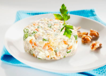 Insalata russa vegana - Ricetta