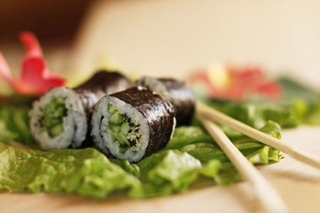 Sushi vegano