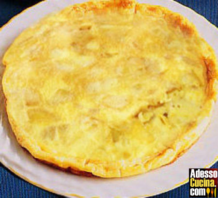 Frittata con cipollotti freschi - Ricetta