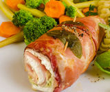 Involtini di pollo con prosciutto b...