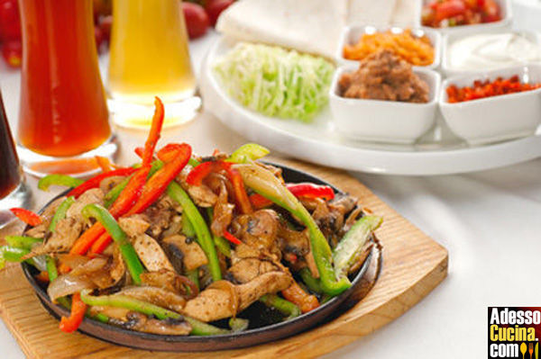 Fajitas di carne - Ricetta