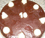 Torta con mousse di mela