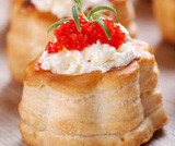 Vol au vent alla vodka