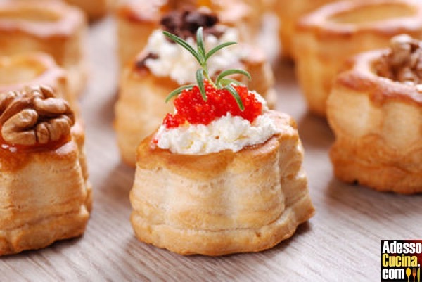 Vol au vent alla vodka - Ricetta