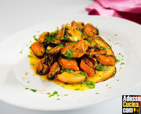 Cozze allo zafferano - Ricetta