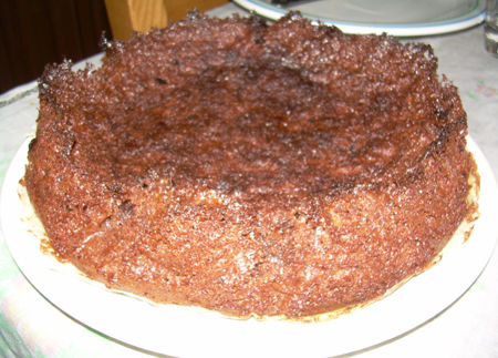 Torta cioccolato e pangrattato