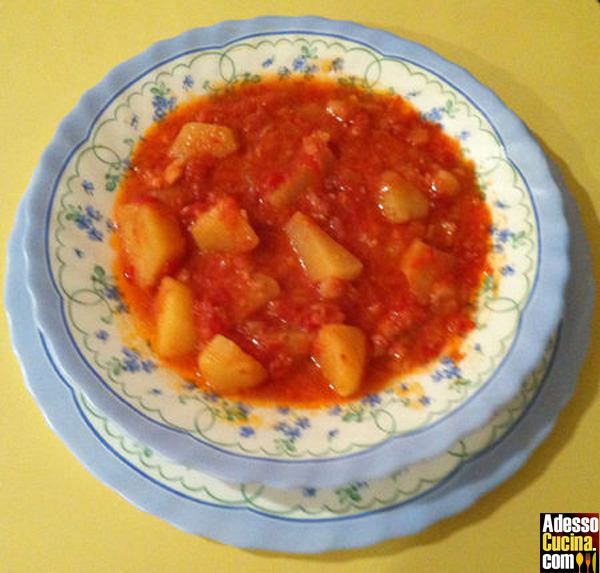 Zuppa di baccalà e patate - Ricetta