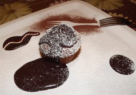 Muffins alla frutta secca con cioccolato al marsala - Ricetta