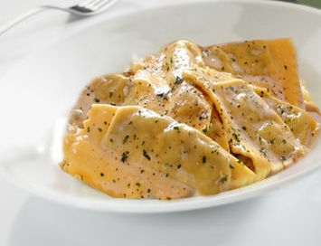 Ravioli in salsa di limone