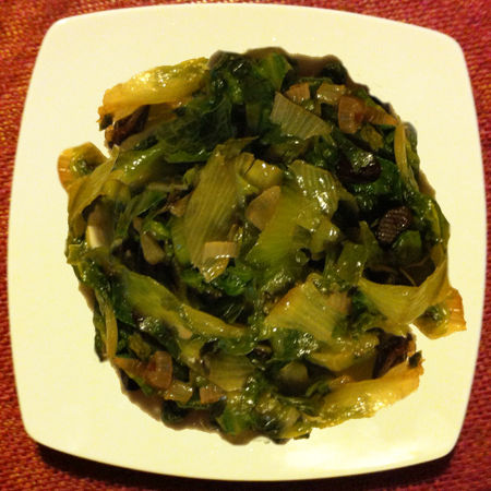 Scarola in padella - Ricetta