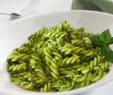 Fusilli in crema verde