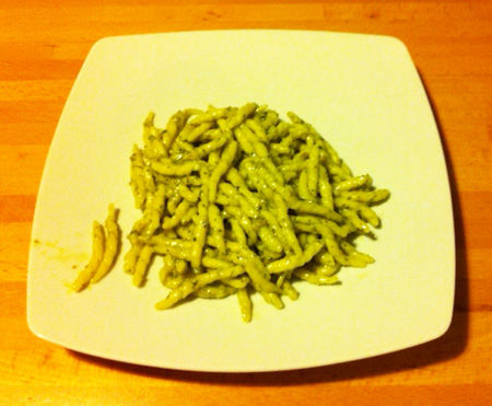 Trofie al pesto