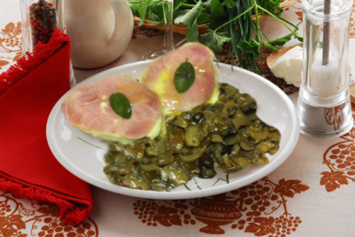 Scaloppine di pollo con fontina e prosciutto - Ricetta