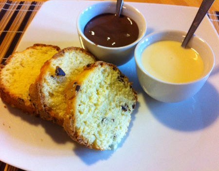 Plumcake con gocce di cioccolato