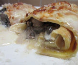 Crepes ai funghi e brie