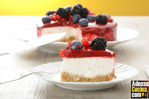 Cheesecake ai frutti di bosco - Ricetta