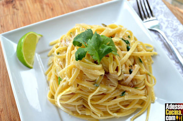 Linguine delicate al limone - Ricetta