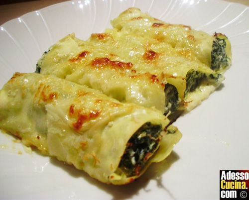 Cannelloni al mascarpone