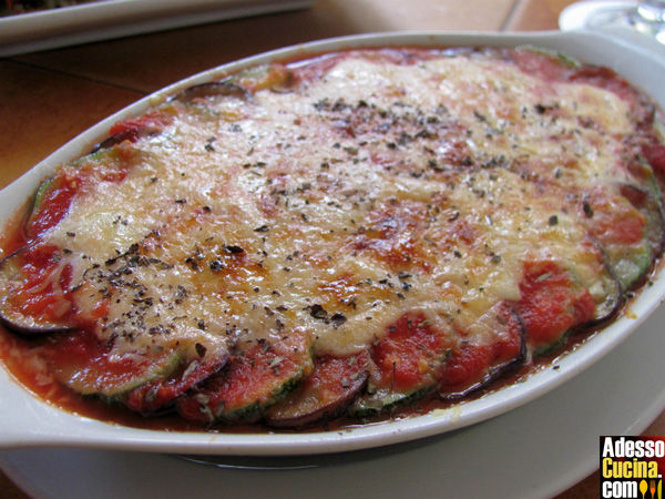 Risotto al forno con melanzane