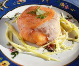 Abbracci di sogliola e salmone