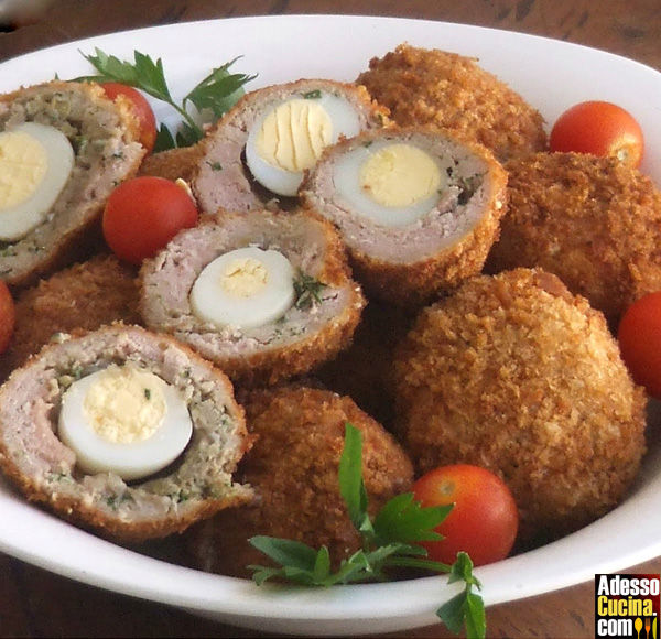 Polpette di pollo allamericana